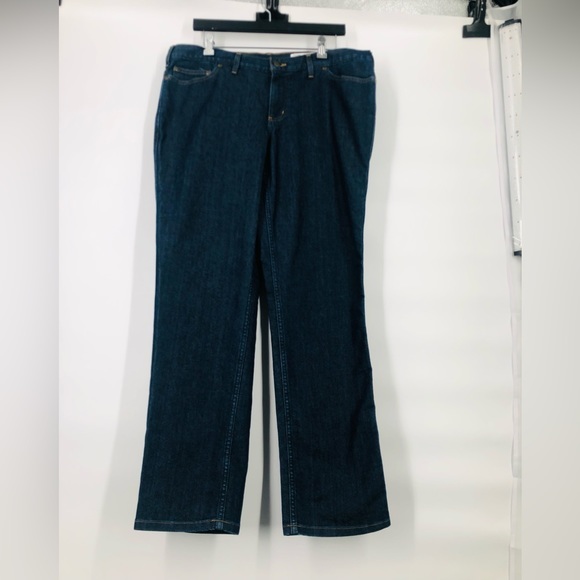 Carheart jeans size 14 NWT  WOMEN  NEW DARK‎ BLUE DENIM #MC D - Picture 3 of 8